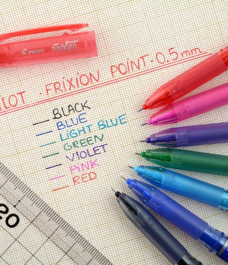 Stylo FriXion Point pointe fine 0,5mm vert Pilot - Stylo roller gel -  Creavea